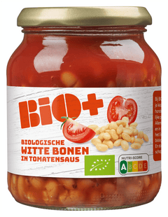 BIO+ Witte bonen in tomatensaus