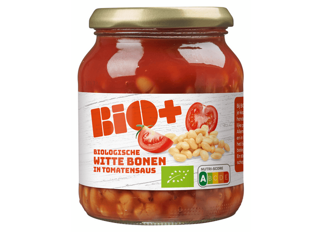 BIO+ Witte bonen in tomatensaus