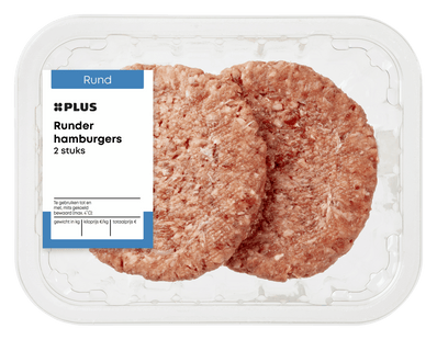 Runder hamburgers 2st