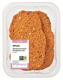 Gehaktschnitzels Hongaarse stijl 2st