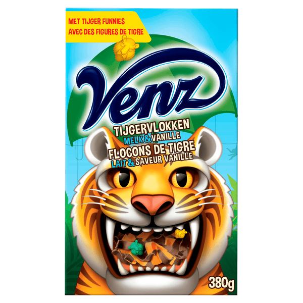 Venz Rimboe tijgervlokken melk vanille