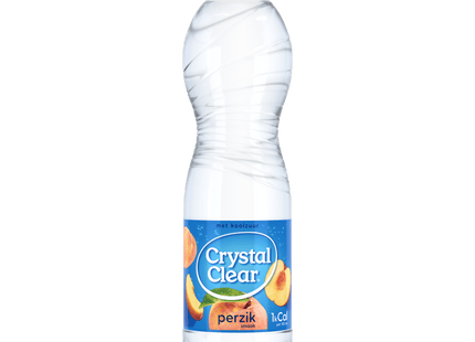 Crystal Clear Sparkling peach