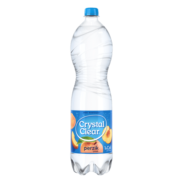 Crystal Clear Sparkling peach