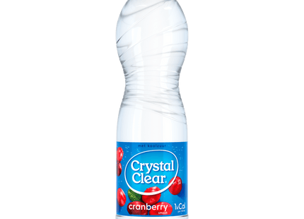 Crystal Clear Sparkling cranberry