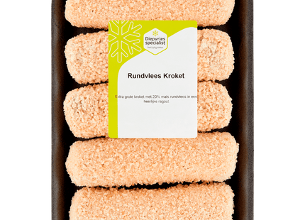 Diepvriesspecialist Kroket rundvlees 20%