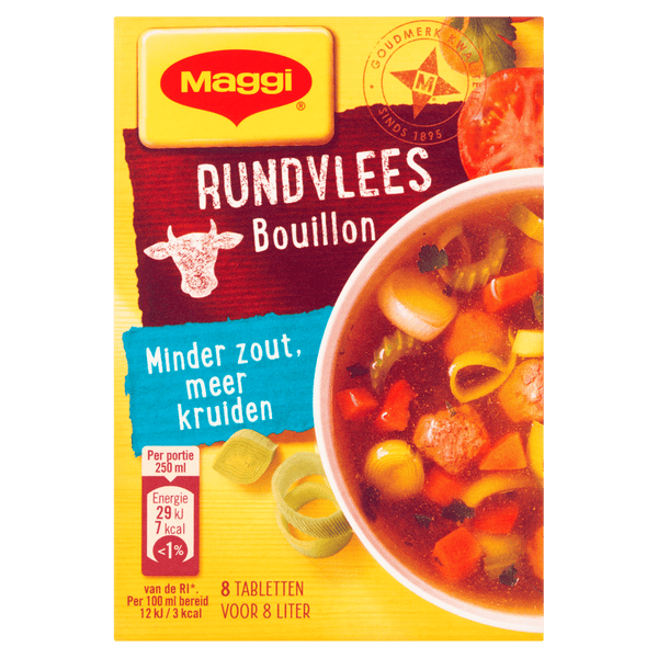 Maggi Bouillon rund weniger Salz 8 Würfel