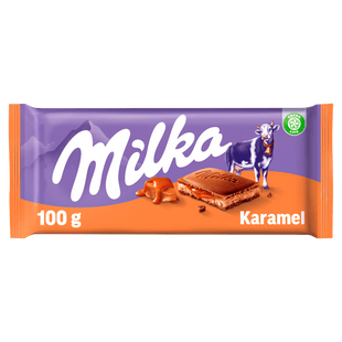 Milka Schokoriegel Karamell
