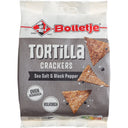 Bolletje Tortilla crackers sea salt black pepper