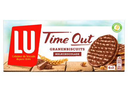 Lu Time Out granenbiscuits melkchocolade