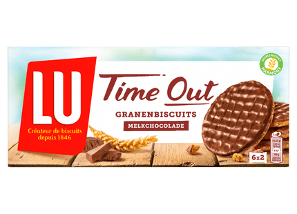 Lu Time Out cereal biscuits milk chocolate