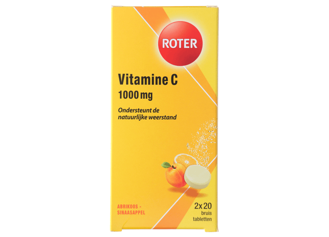 Roter Vitamin C Brause-Duo