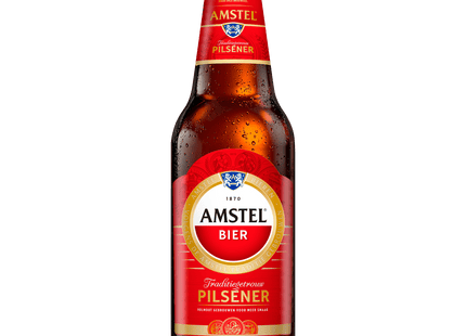 Amstel Pilsener bier fles