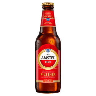 Amstel Pilsener bier fles