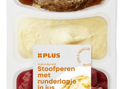 Stoofpeertjes met runderlapje