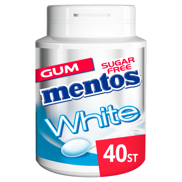 Mentos Sweet Mint weiße Flasche