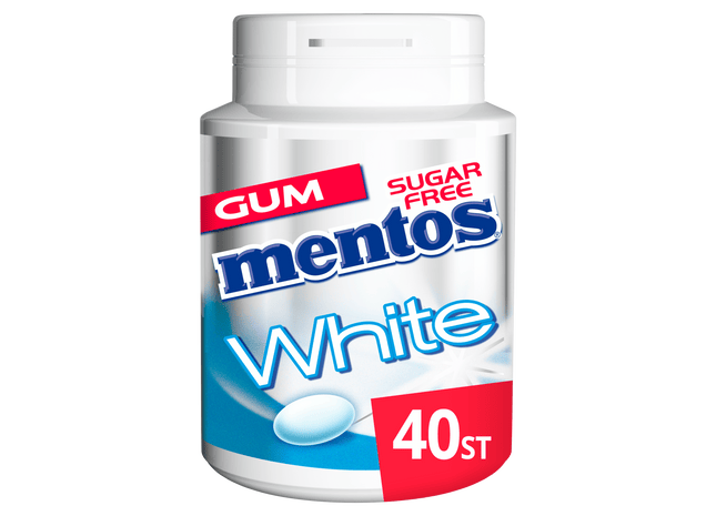 Mentos Gum White Sweet Mint