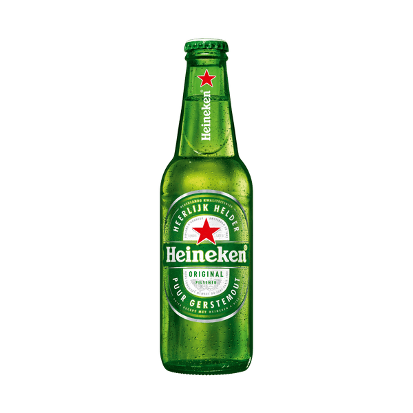 Heineken Premium pale lager beer bottle