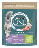 Purina One Sensitive Katzenfutter reich an Truthahn