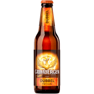 Grimbergen Doppelte Abtei-Bierflasche