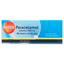 Red Paracetamol 500mg tablets
