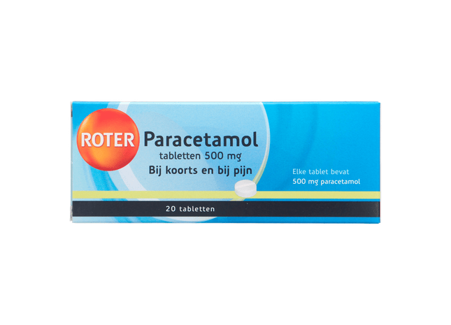 Roter Paracetamol  500mg tabletten