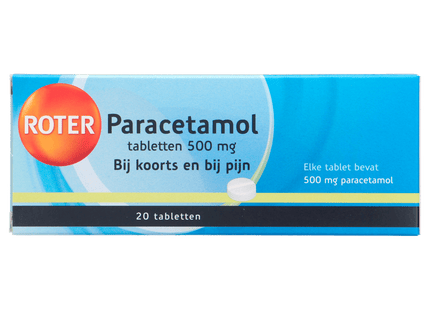 Roter Paracetamol 500mg tablets