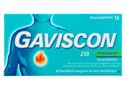 Gaviscon Maag tabletten pepermunt