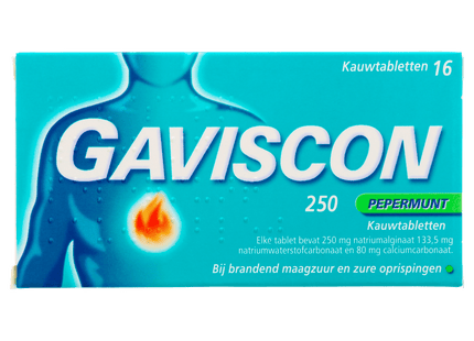 Gaviscon Maag tabletten pepermunt