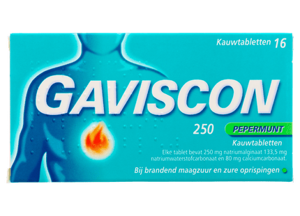 Gaviscon Stomach tablets peppermint