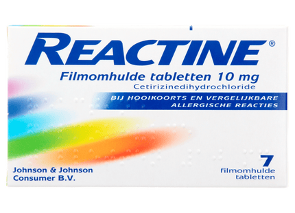 Reactine Hay fever &amp; allergens 10mg tablet