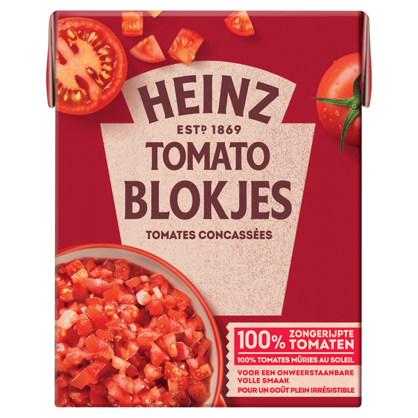 Heinz Tomaten blokjes naturel