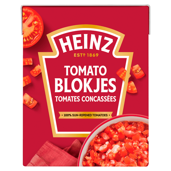 Heinz Tomaten blokjes naturel