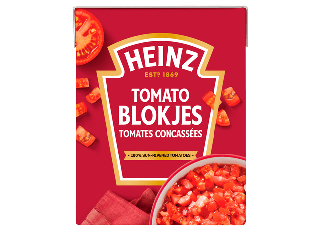 Heinz Tomaten blokjes naturel