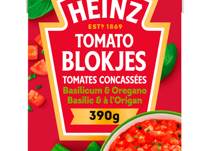 Heinz Diced tomatoes with basil &amp; oregano