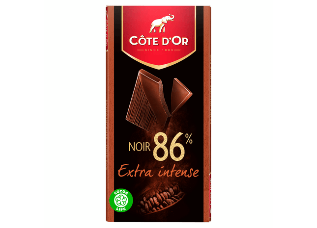 Côte d'Or Chocoladereep Extra Puur 86%