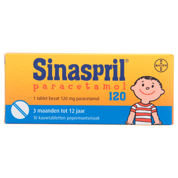 Orange-flavored Paracetamol 120mg