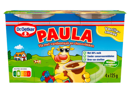 Dr. Oetker Paula vanillevla met chocoladevlekken  Dutchshopper