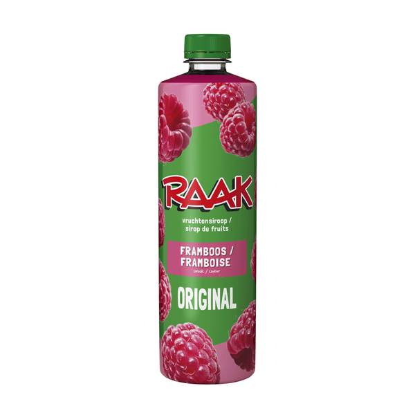 Raak Vruchtensiroop framboos