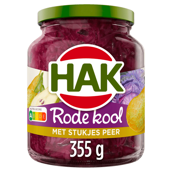 Hak Red Cabbage with Pieces of Pear