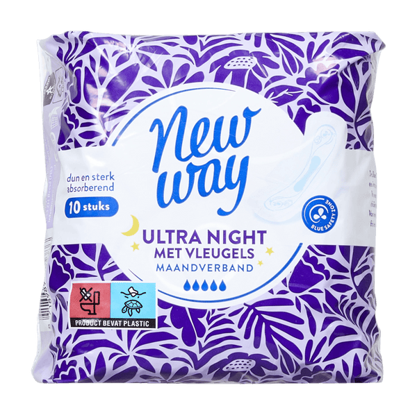 New Way Maandverband ultra nacht wing