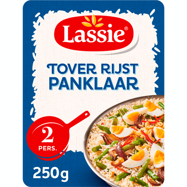 Lassie Magic Rice ready to cook