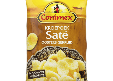 Conimex prawn crackers satay