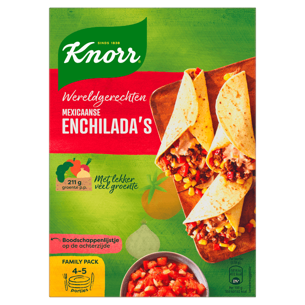Knorr Weltgericht Mexikanische Enchiladas