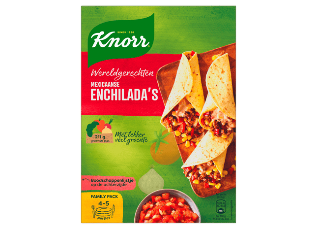 Knorr Wereldgerecht Mexicaanse enchiladas