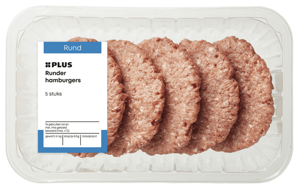 Runde Hamburger 5 Stück