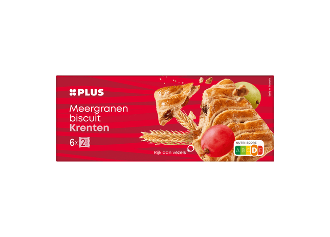 Mehrkorn-Keks-Johannisbeeren