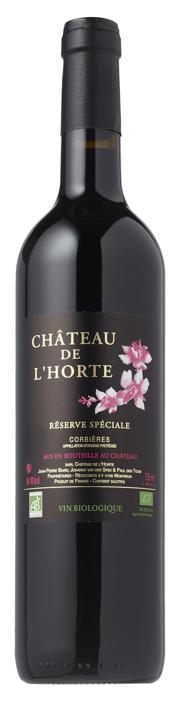 Château de l’Horte Corbières Besondere Reserve