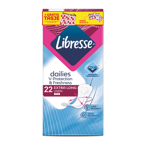 Libresse Extra Long Panty Liner