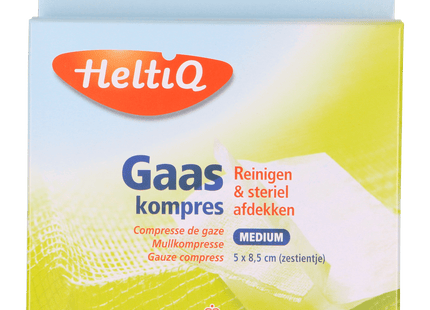 Heltiq Gaaskompres medium 5 x 8.5 cm