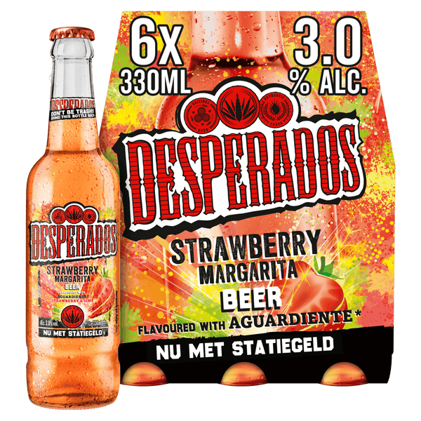 Desperados Strawberry Margarita Bierflasche